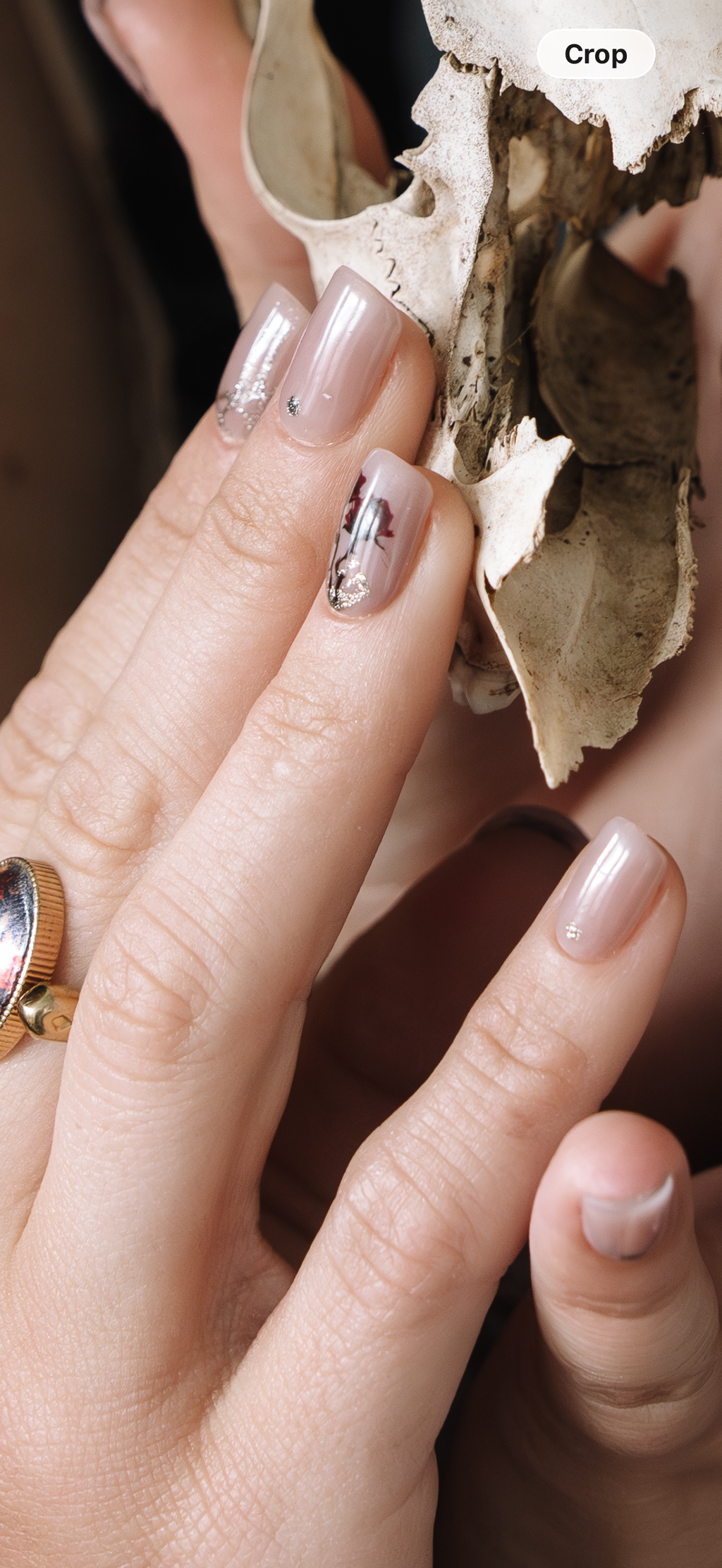 Faux Gem nail art add on