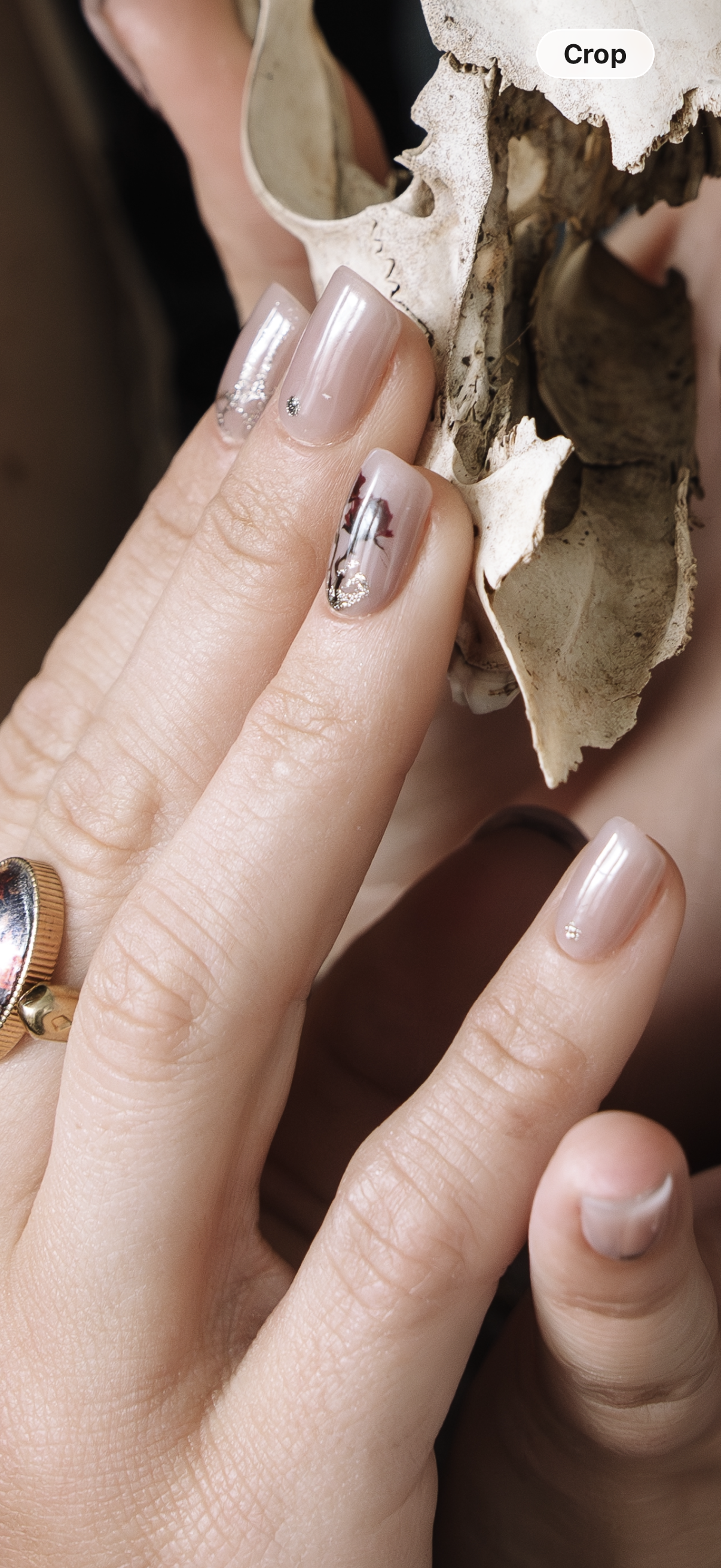 Faux Gem nail art add on