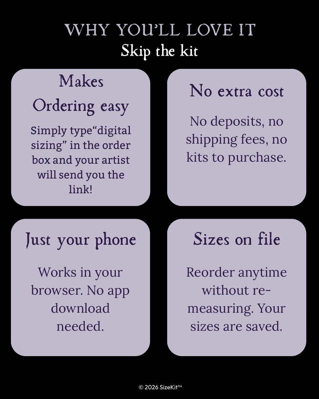 Free Digital Sizing Kit