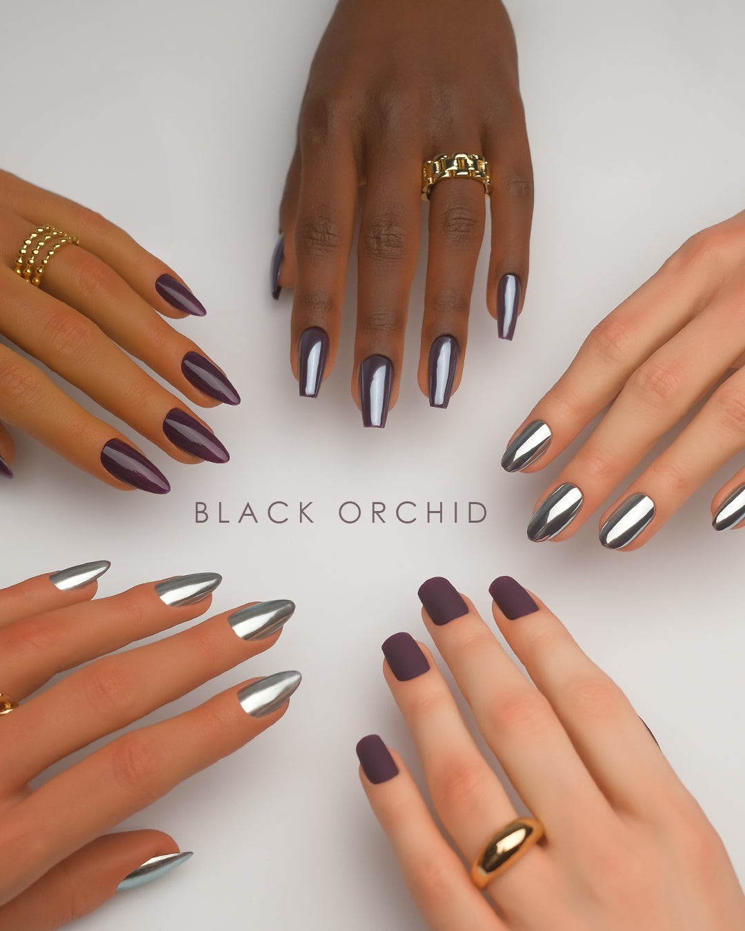 Single Color Gel Set XXXS soft square