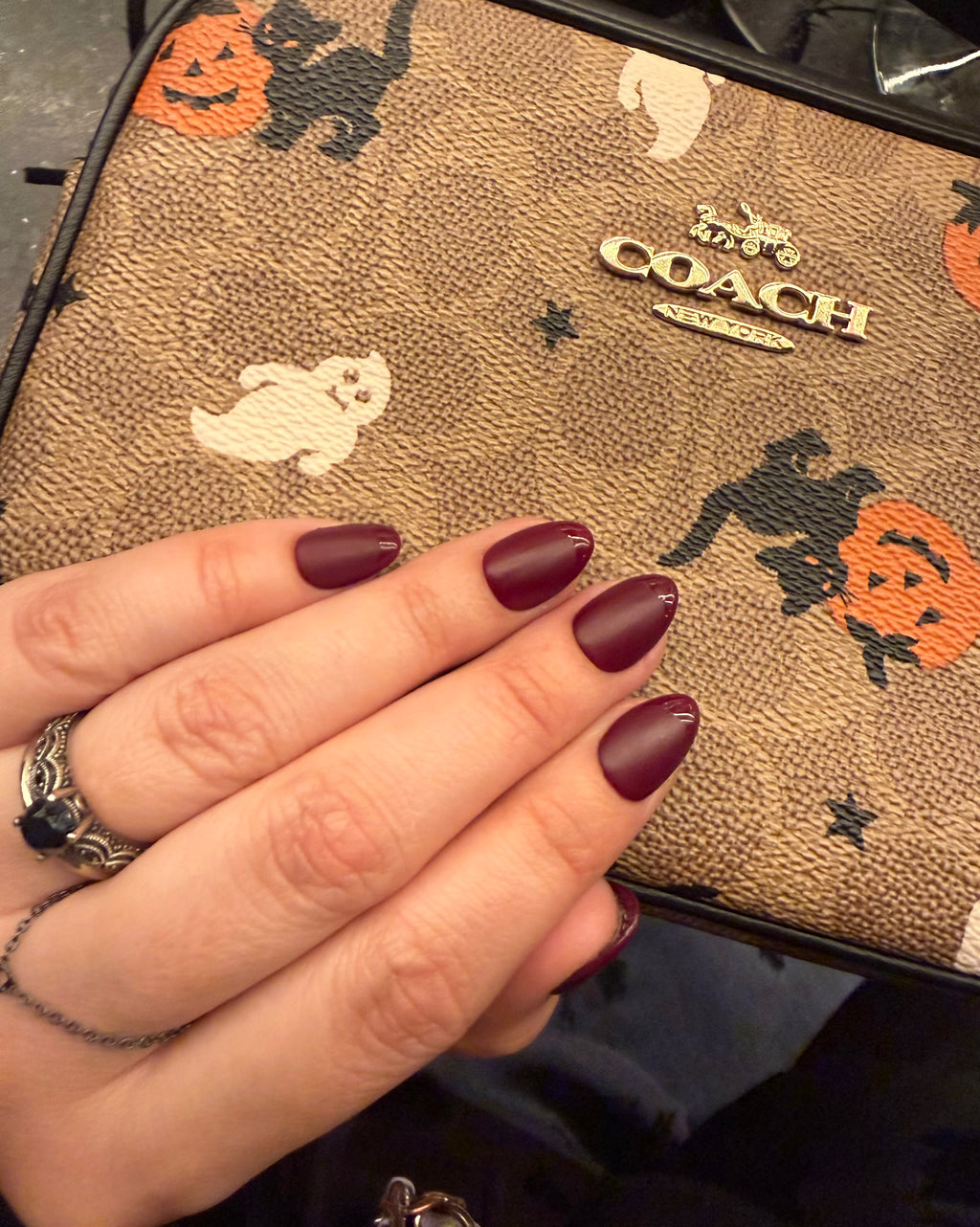 Matte & Gloss French Burgundy