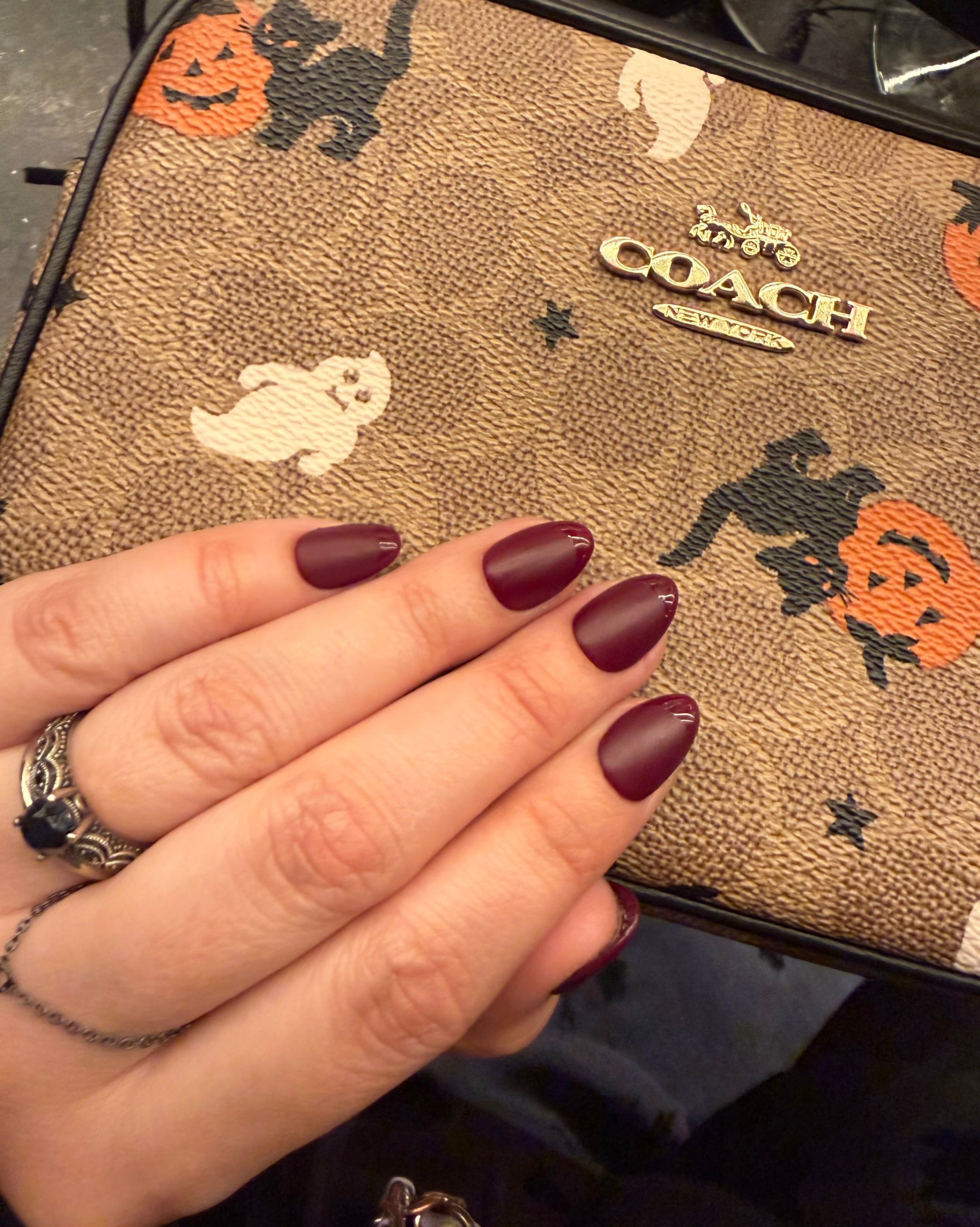 Matte & Gloss French Burgundy