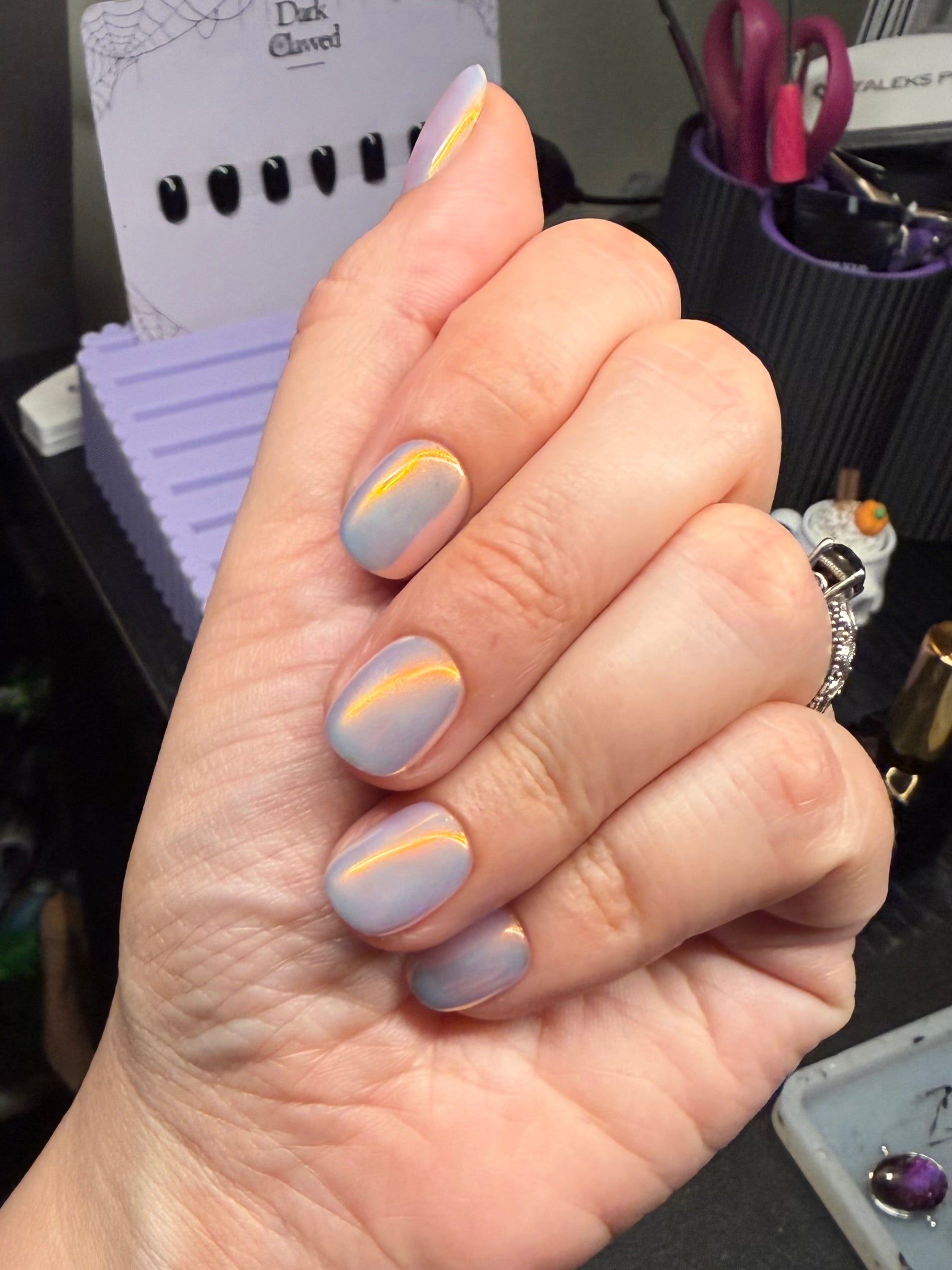 Sunset Alchemy Chrome light