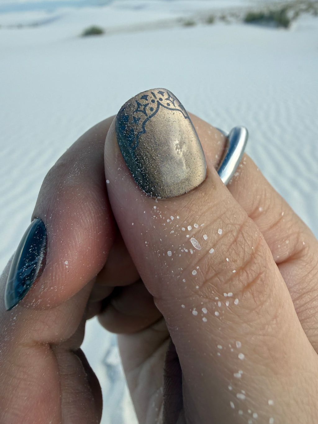 Baby Broom Custom Nail Set