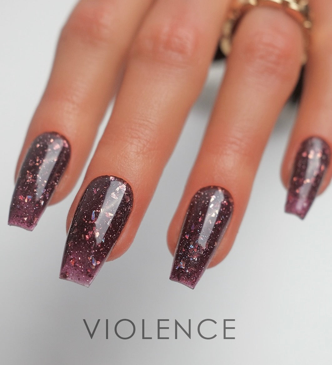 Glitter Gel Press on Nails