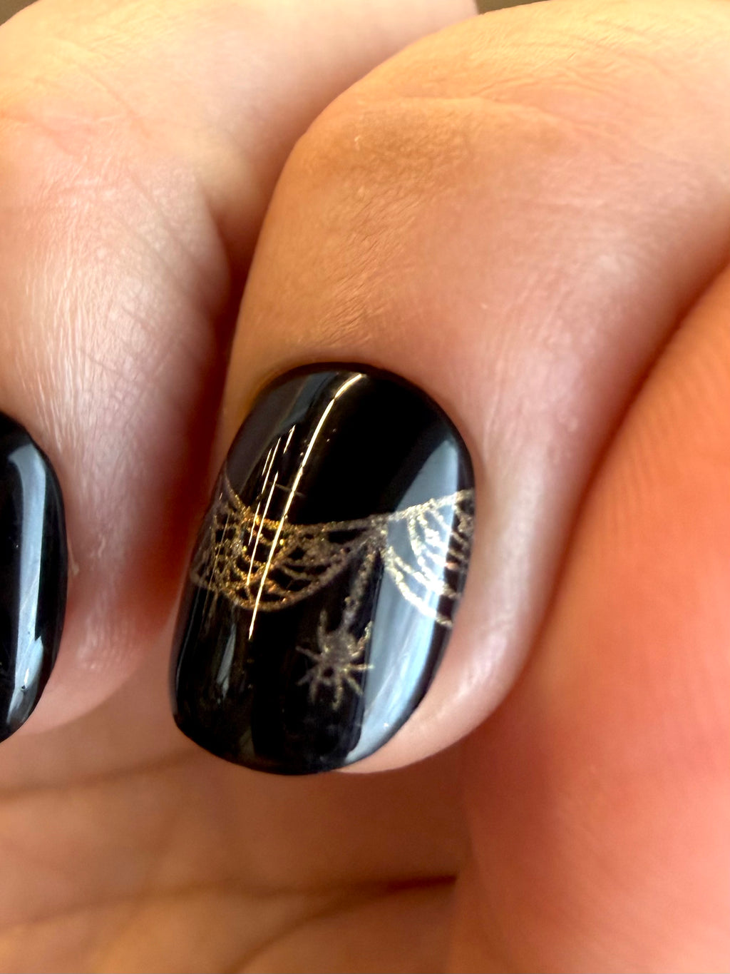 Elegant Web Nail Set