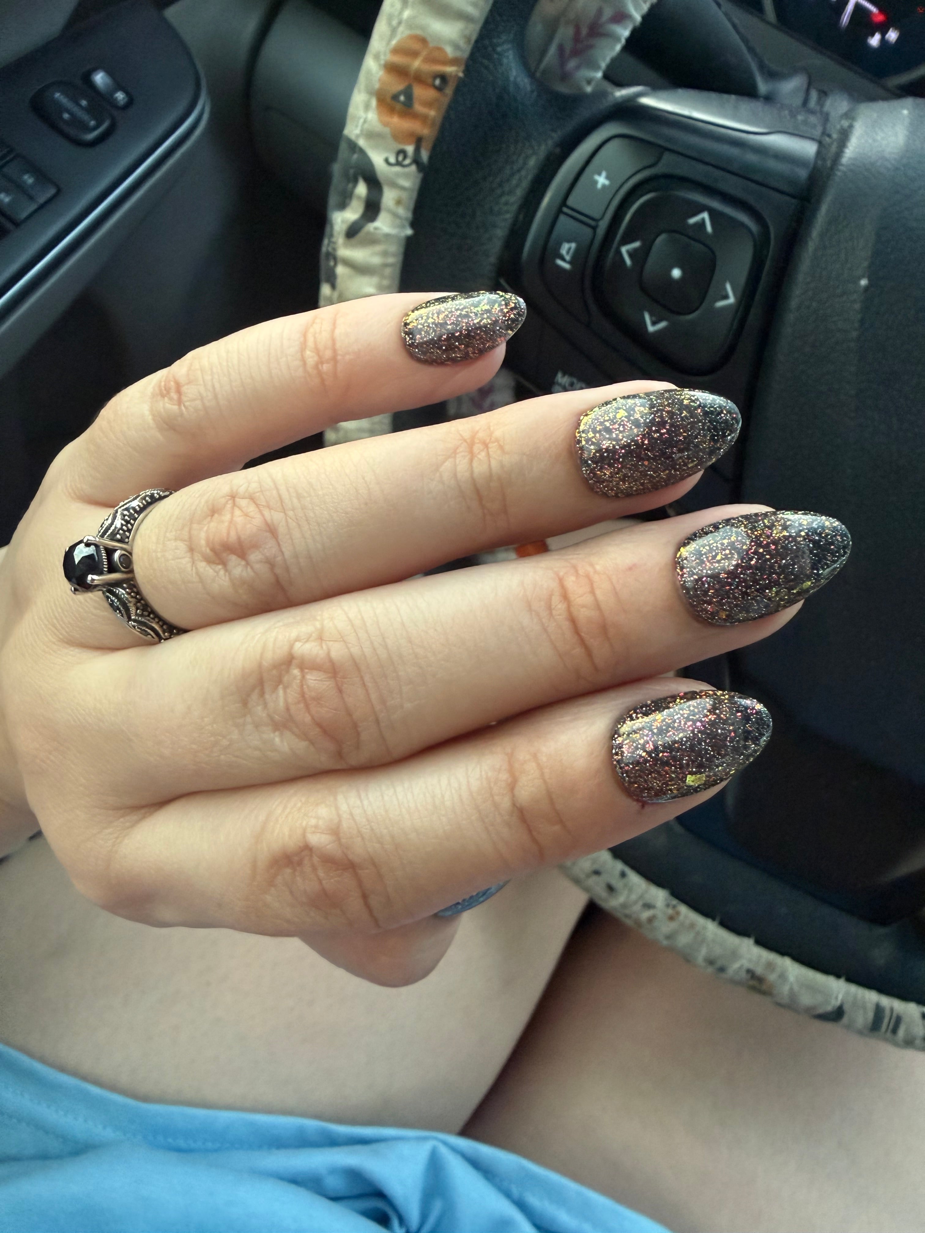Glitter Gel Press on Nails