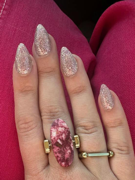 Glitter Gel Press on Nails