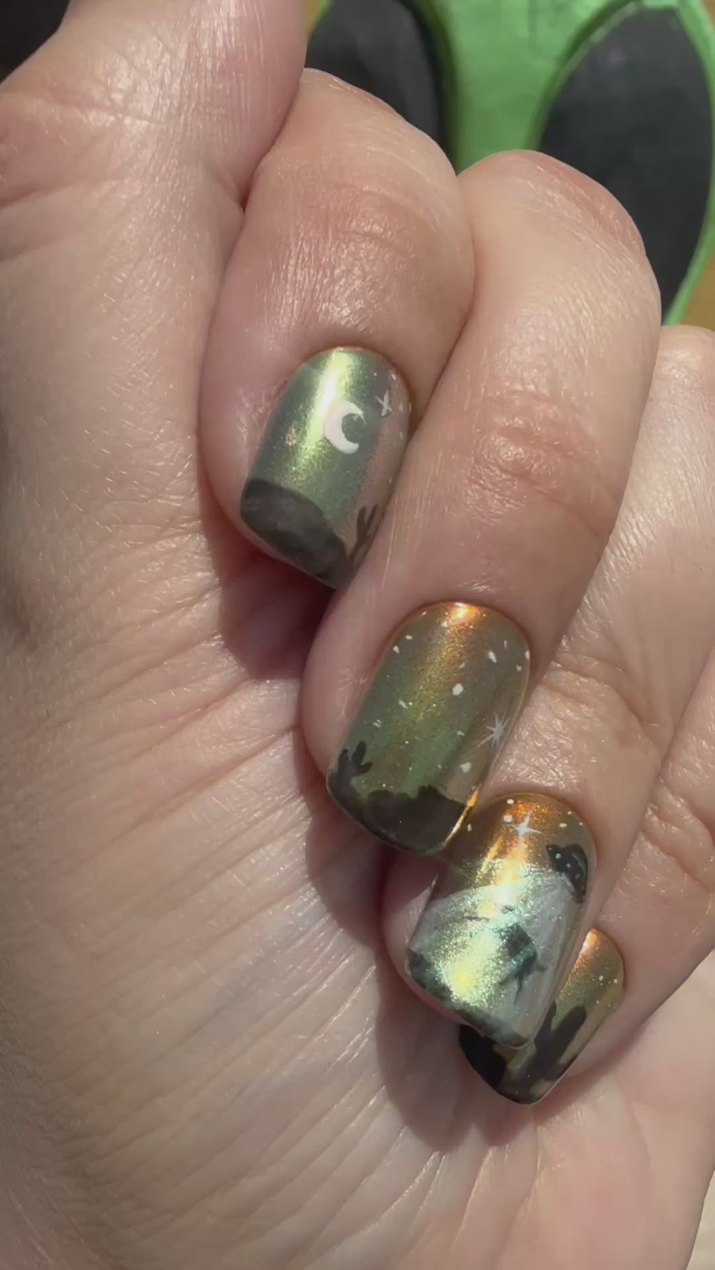 The High Priestess Custom Nail Set